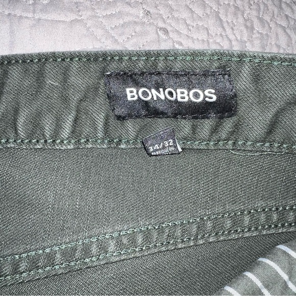 Bonobo Dark Green Jeans Traveler Jeans 34x32 - Picture 8 of 11